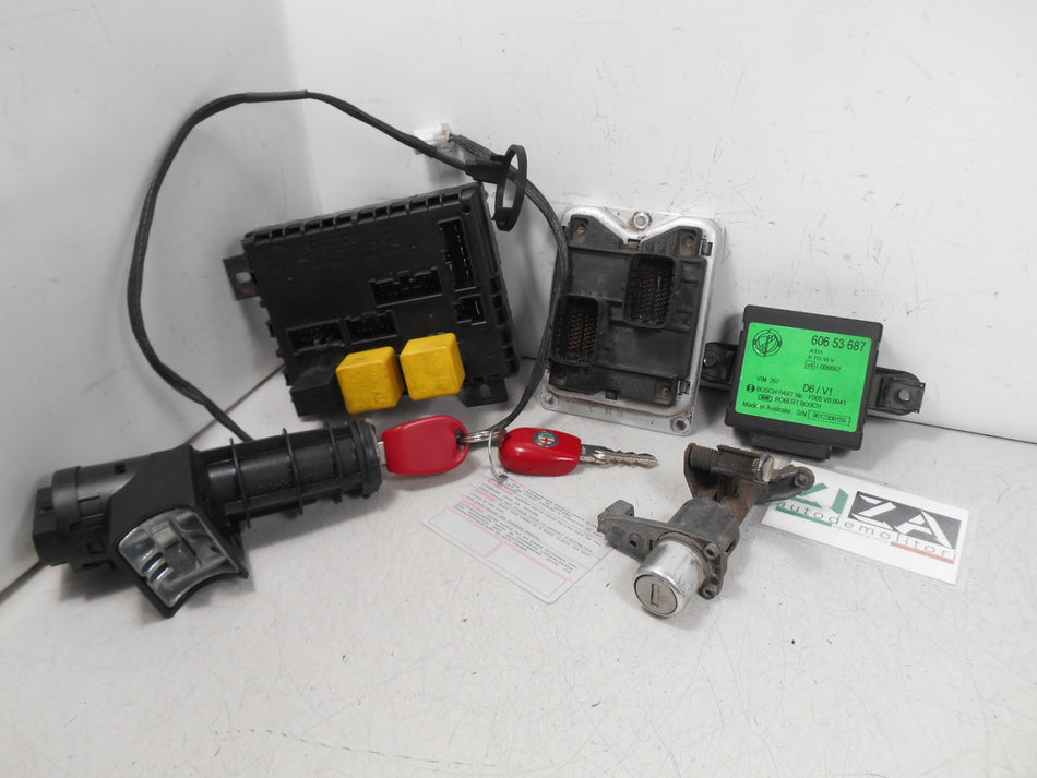 Kit Chiave ECU Alfa 156 1.8 140cv AR32201 1999 0261204947 467394350 46447809