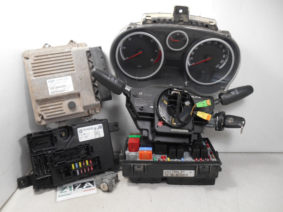 Kit Chiave ECU Opel Corsa D 3P 1.3 CDTI 55kw 75cv Z13DTJ 2007 55198930