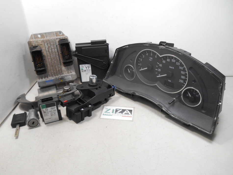 Kit Chiave ECU Opel Meriva A 1.7 CDTI 74kw Z17DTH 2004 97350948 897350-9485