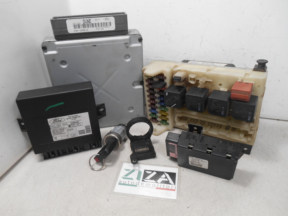 Kit Chiave ECU Ford Mondeo 1.8 TD 66kw 90cv RFN 1999 97BB-12A650-JC
