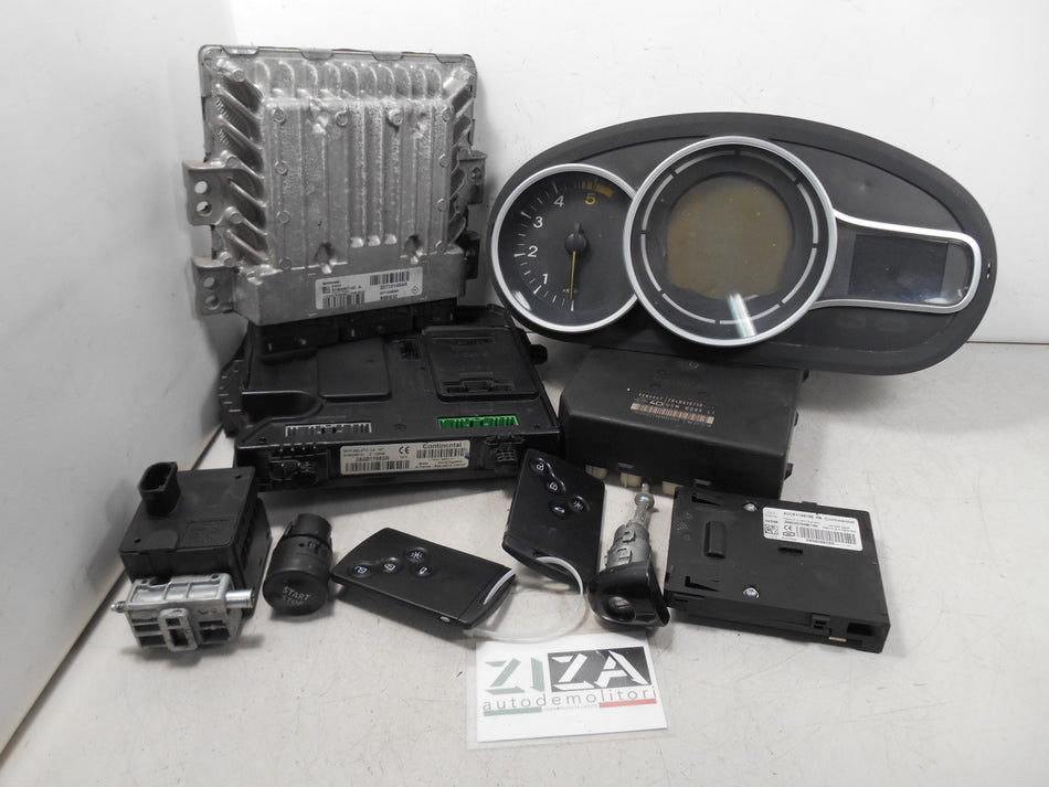 Kit Chiave ECU Renault Megane III 1.5 110cv K9KR8 2011 237101454R