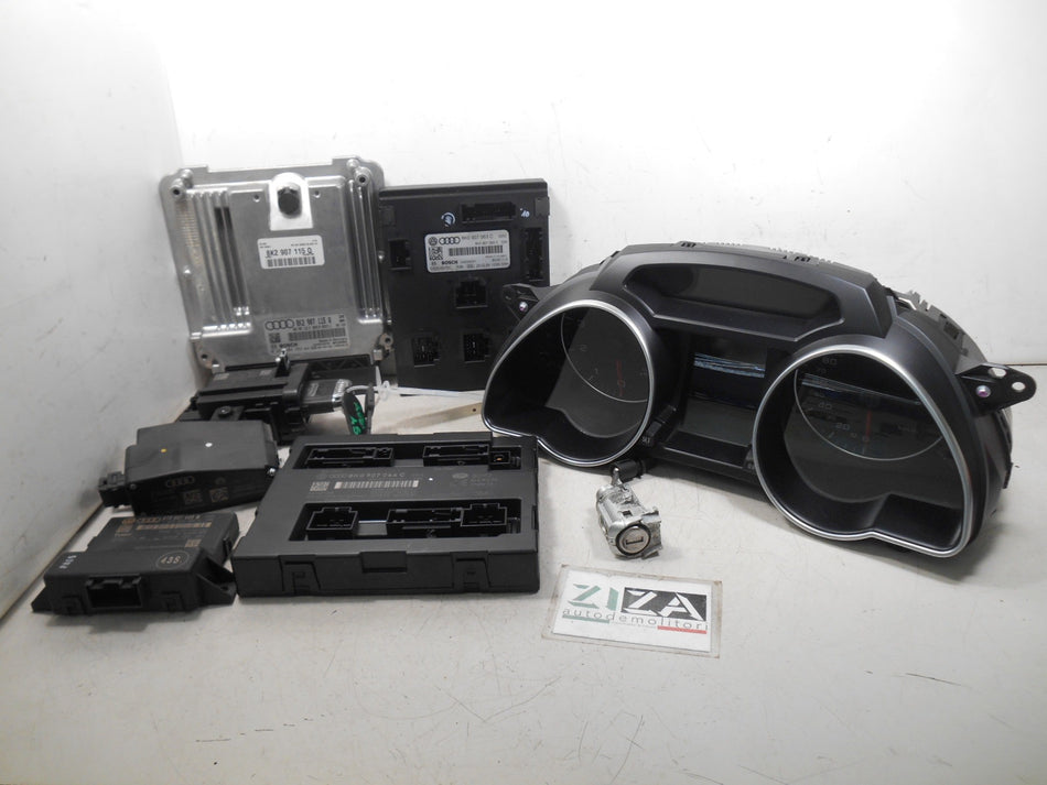 Kit Chiave ECU Audi A5 Coupè 2.0 TFSI 180cv CDN 2009 8K2907115Q 8K0907063C