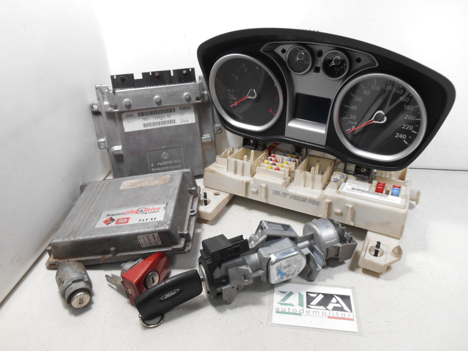 Kit Chiave ECU Ford Focus II Rest. 2.0 B/GPL 145cv SYDA 2008 3M5T-11000-AE