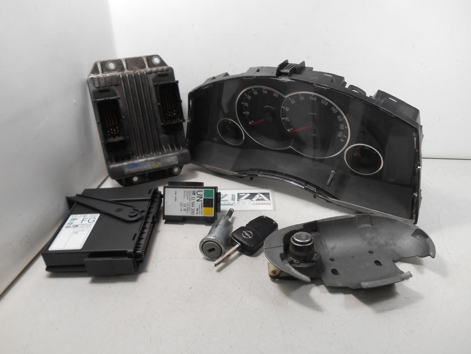 Kit Chiave ECU Opel Meriva A 1.7 CDTI 74kw Z17DTH 2006 898000-3220 112500-0200
