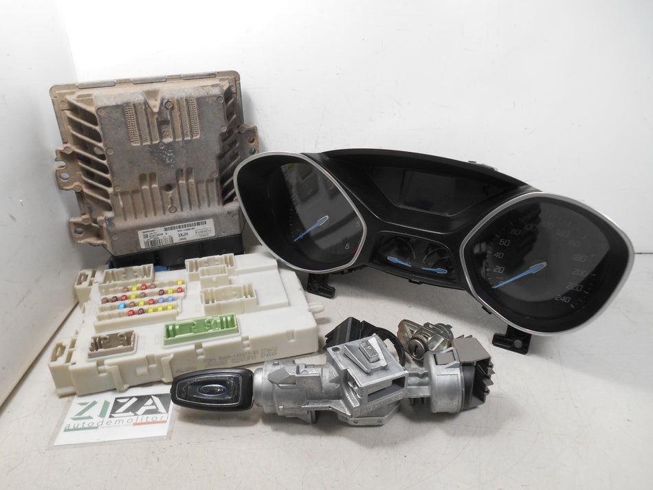 Kit Chiave ECU Ford Focus III 1.6 85kw 115cv T1DA 2012 BV61-12A650-MH