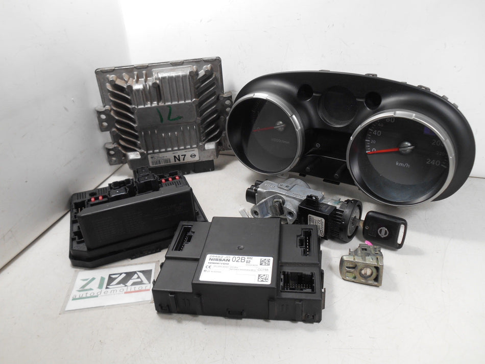 Kit Chiave ECU Nissan Qashqai J10 1.5 DCI 76kw 103cv K9K 2009 23710JD58C
