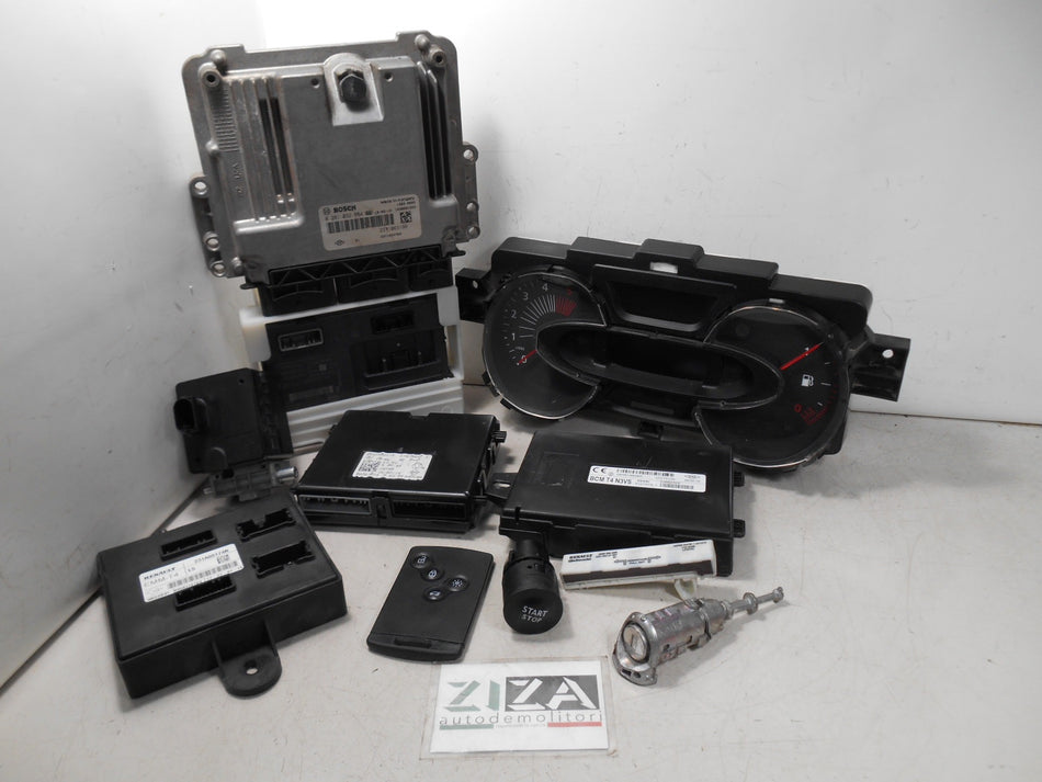 Kit Chiave ECU Renault Captur 1.5 DCI 66kw 90cv K9KE6 2016 0281032654