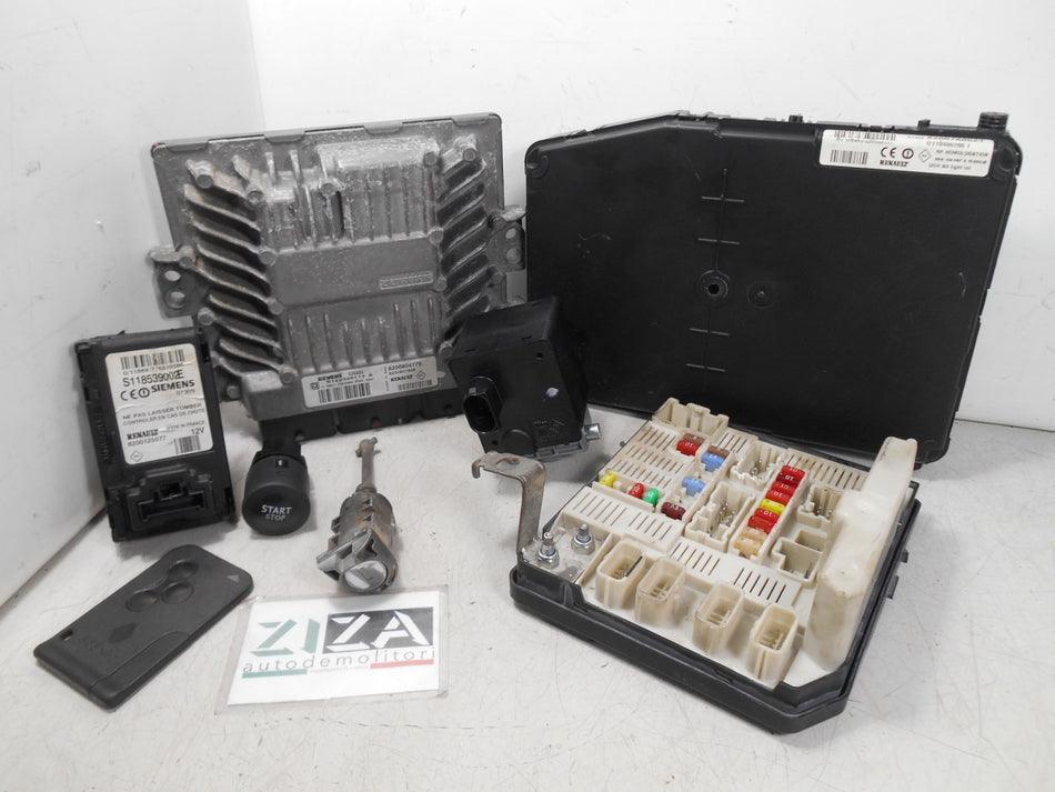 Kit Chiave ECU Renault Scenic II 1.5 DCI 78kw K9KP7 2007 8200804775 8200481866J