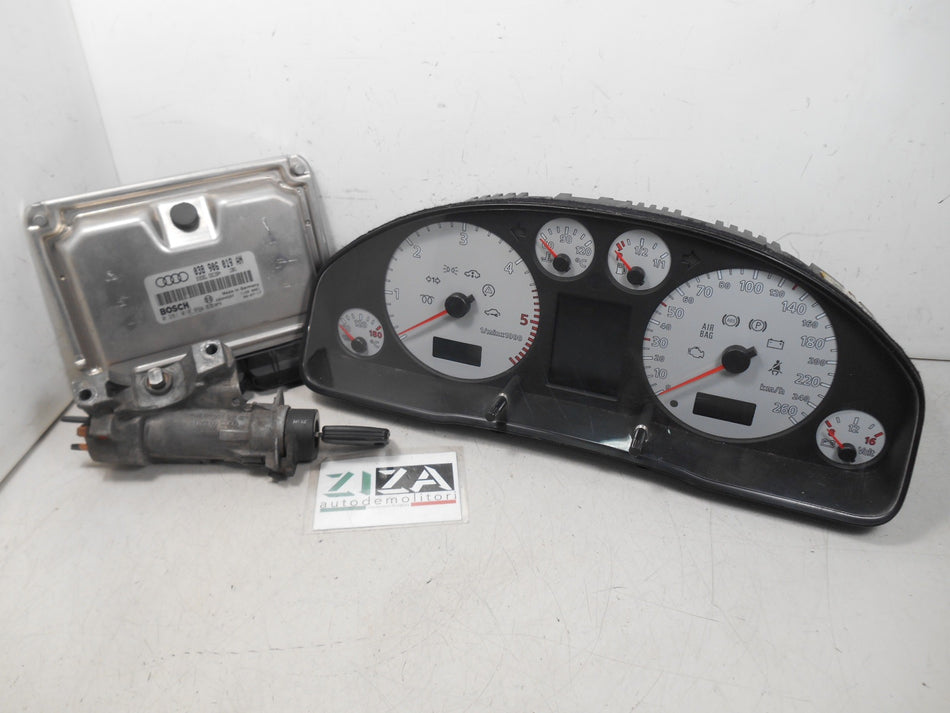 Kit Chiave ECU Audi A4 B5 SW 1.9 TDI 85kw 115cv AJM 2000 038906019AN