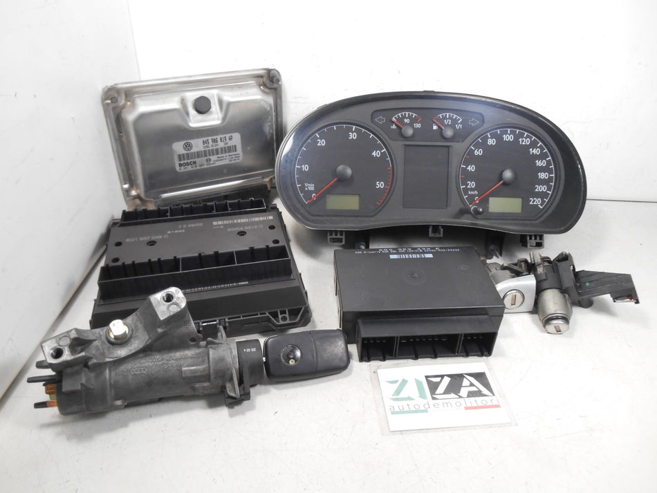 Kit Chiave ECU VW Polo 9N 1.4 55kw 75cv AMF 2003 045906019AP