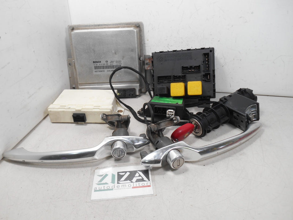 Kit Chiave ECU Alfa 156 1.9 JTD 8V 77kw 105cv AR32302 1999 46739031 46447809