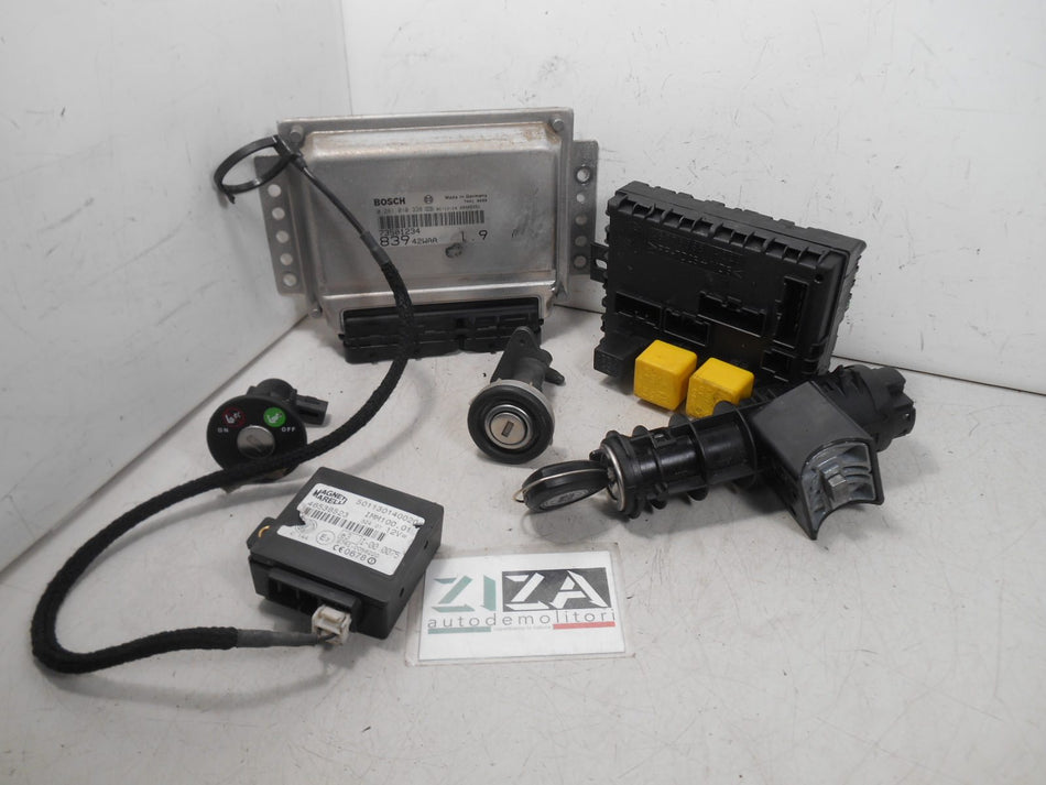 Kit Chiave ECU Lancia Lybra 1.9 JTD 85kw 937A2000 2001 0281010338 73501234