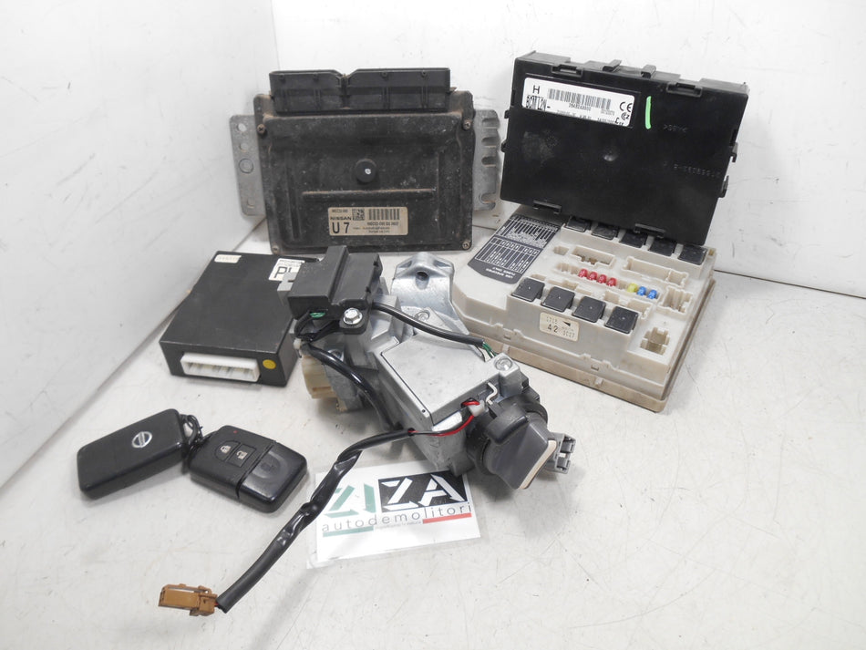 Kit Chiave ECU Nissan Micra K12 1.4 16V 65kw 88cv CR14 2003 MEC32-080