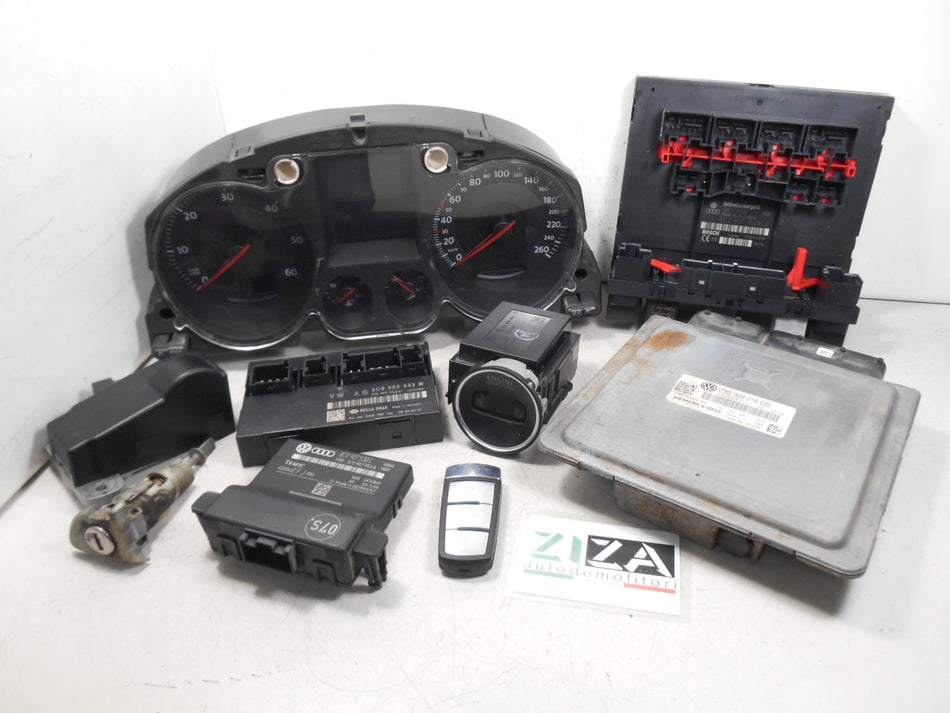Kit Chiave ECU VW Passat 3C SW 2.0 TDI 140cv BKP 2006 03G906018CD