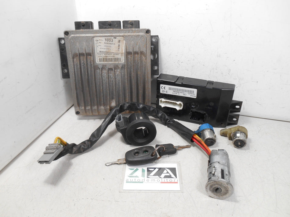 Kit Chiave ECU Renault Kangoo I Rest. 1.5 DCI 50kw K9KV7 2008 8200582518
