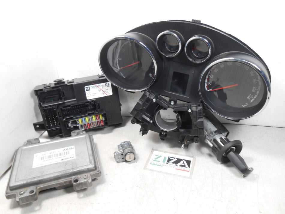 Kit Chiave ECU Opel Meriva B 1.4 16V 88kw 120cv A14NET 2012 12647212 13396575