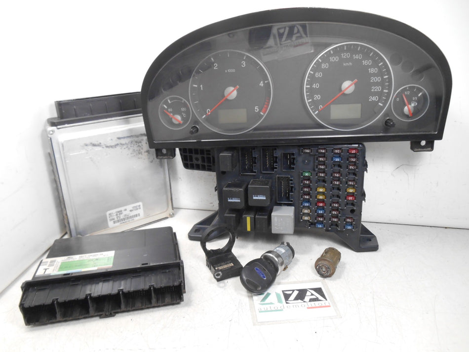 Kit Chiave ECU Ford Mondeo II SW 2.0 TDCI 85kw HJBB 2004 4S71-12A650-GB