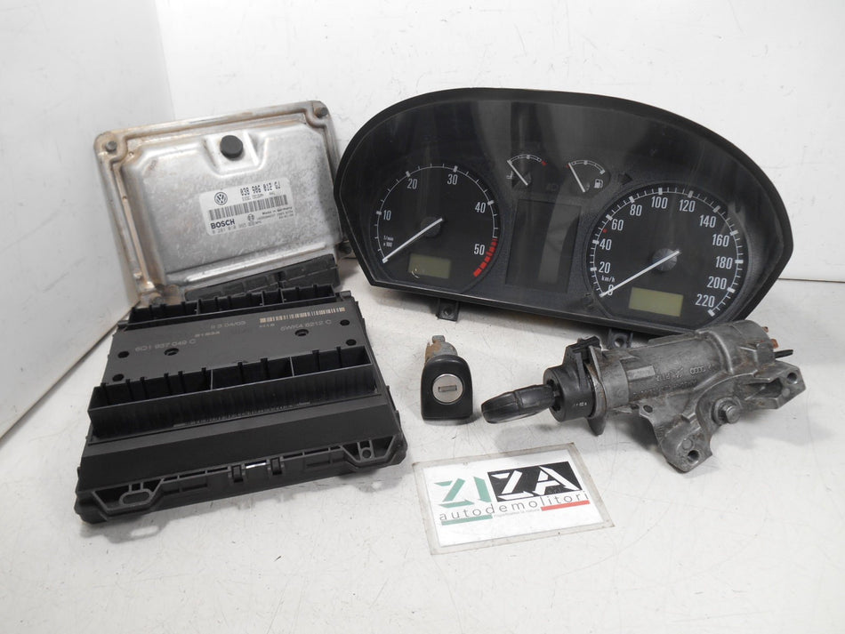 Kit Chiave ECU Skoda Fabia 6Y 1.9 47kw ASY 2003 0281010965 038906012GJ