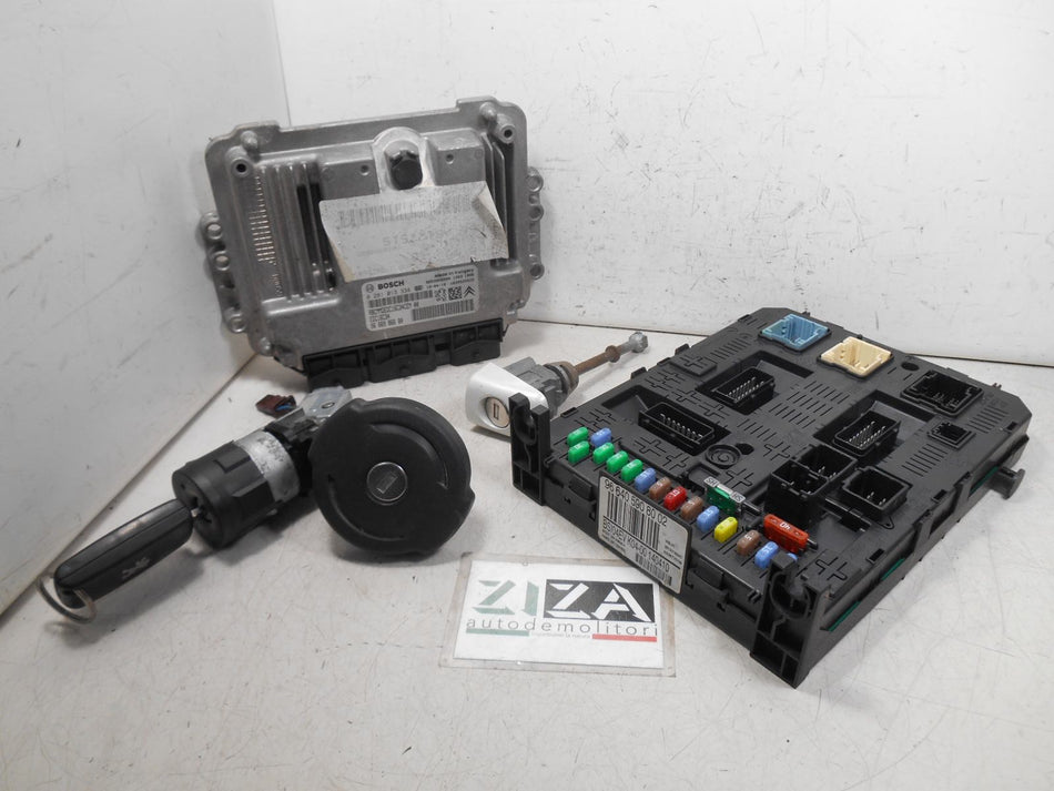 Kit Chiave ECU Peugeot 3008 I 1.6 HDI 80kw 109cv 9HZ 2010 9666986680