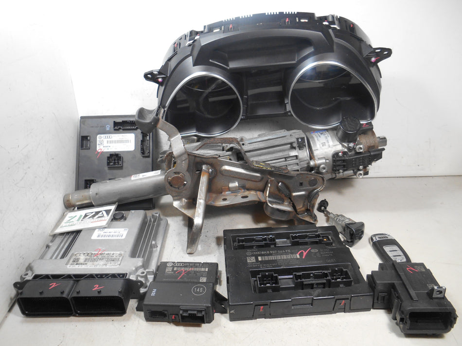 Kit Chiave ECU Audi A5 Coupè 3.0 TDI 180kw CDU 2012 8K5907401A