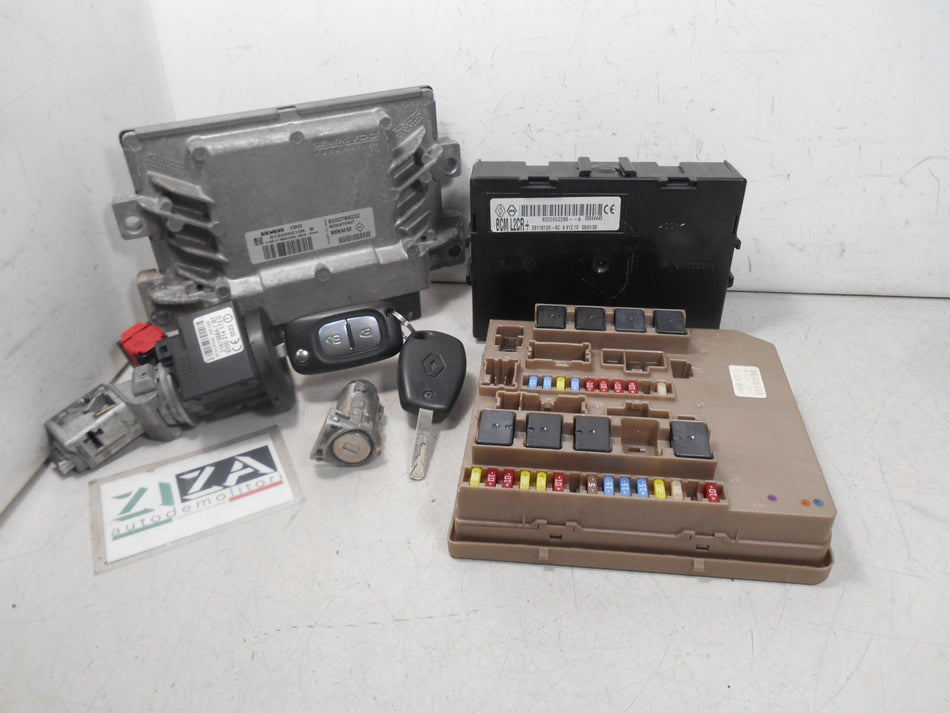 Kit Chiave ECU Renault Modus 1.2 78cv D4F E7 2008 8200789222 8200470497