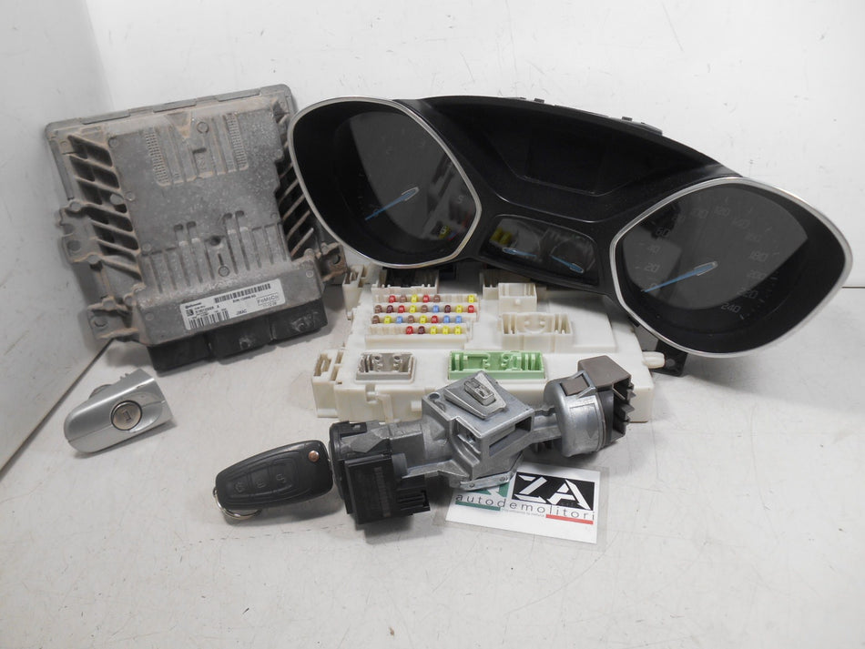 Kit Chiave ECU Ford Focus III 1.6 TDCI 85kw 115cv T1DB 2012 BV61-12A650-NG