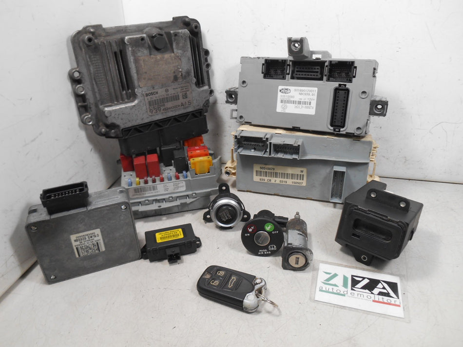 Kit Chiave ECU Alfa 159 SW 1.9 JTDM 150cv 939A2000 2007 0281013576 51812908