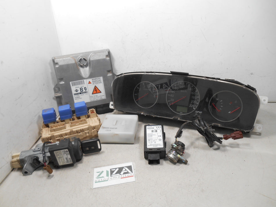 Kit Chiave ECU Nissan X-Trail T30 2.2 100kw YD22 2004 23710-ES678B 275800-4544
