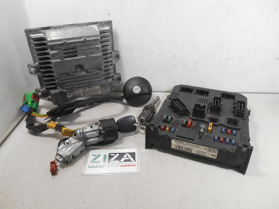 Kit Chiave ECU Citroen C3 I 1.4 50kw 8HX 2002 SID802 5WS40021F-T