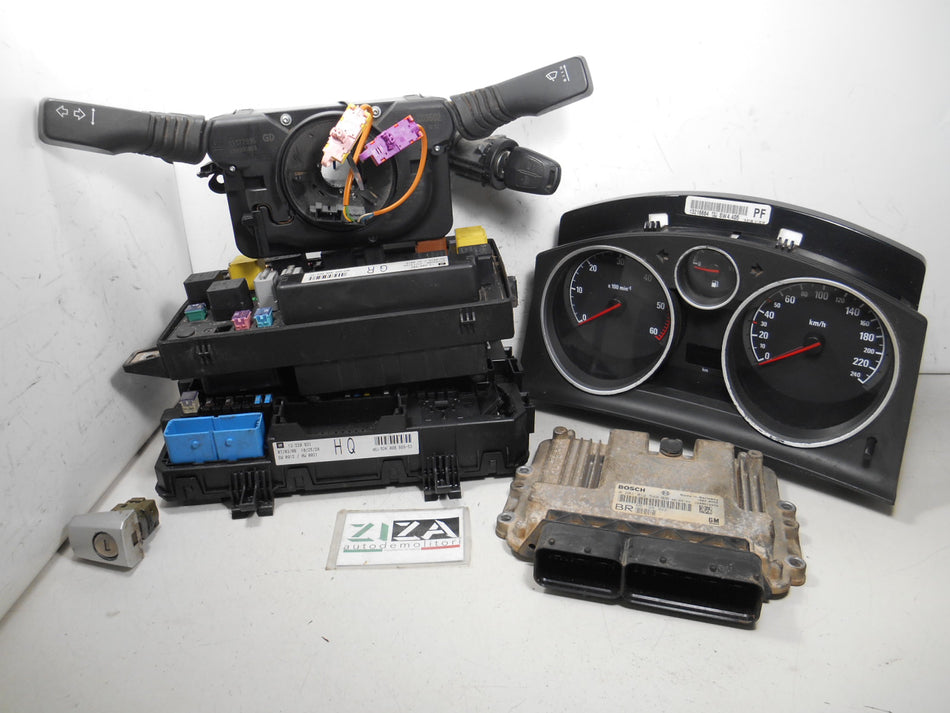 Kit Chiave ECU Opel Zafira B 1.9 CDTI 74kw Z19DT 2006 0281012549 55198922