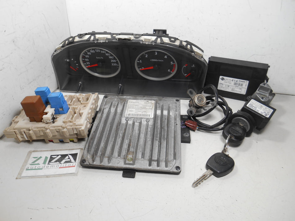 Kit Chiave ECU Nissan Almera N16 1.5 DCI 60kw K9K 2003 8200275911