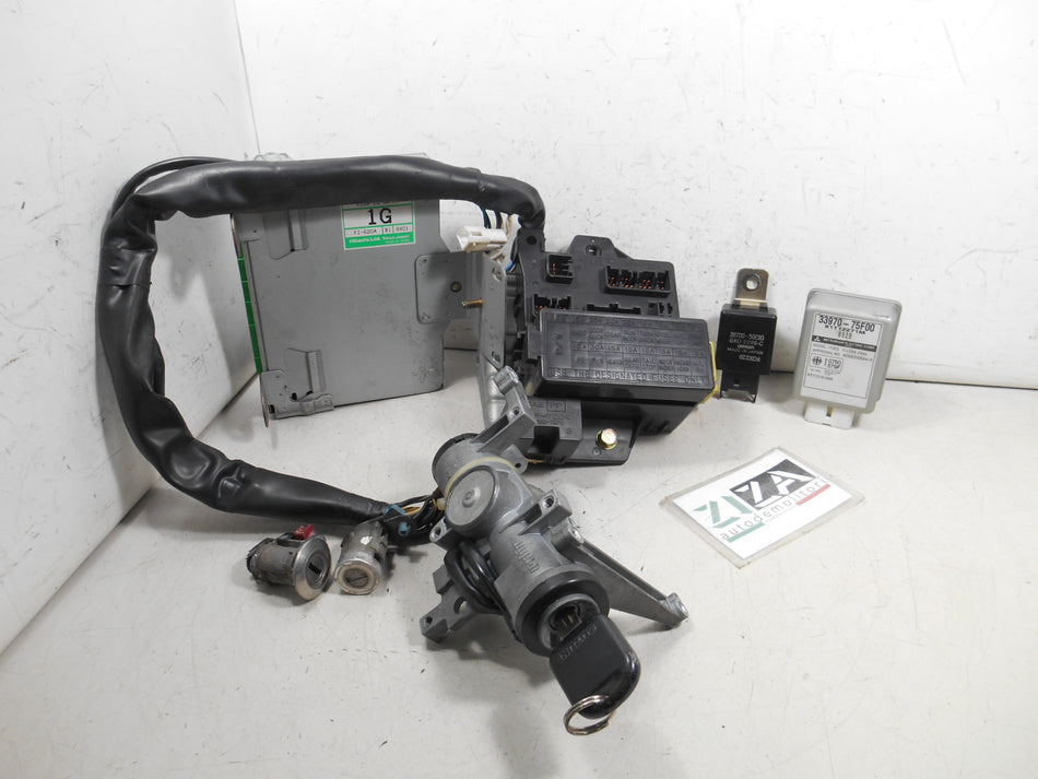 Kit Chiave ECU Suzuki Wagon R+ 1.0 48kw 65cv K10A 1999 33920-75F5 33970-75F1