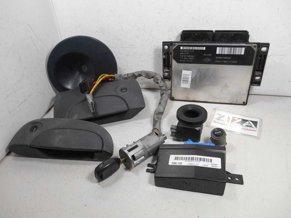 Kit Chiave ECU Renault Kangoo I 1.9 64cv F8Q P6 2001 8200150542
