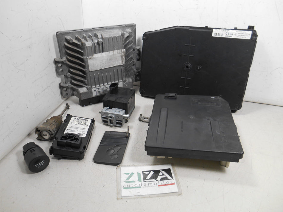 Kit Chiave ECU Renault Scenic II 1.5 78kw K9KP7 2006 8200565863 8200606826