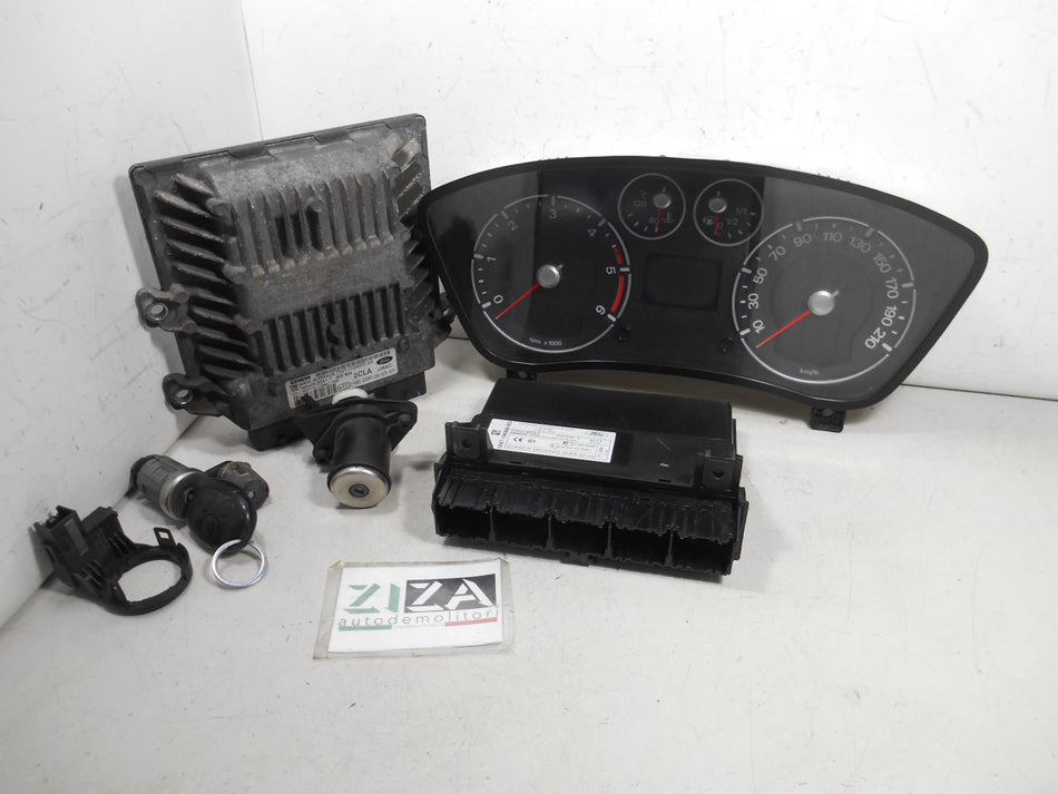 Kit Chiave ECU Ford Fiesta V 1.4 TDCI 50kw 68cv F6JB 2006 7S61-12A650-AA