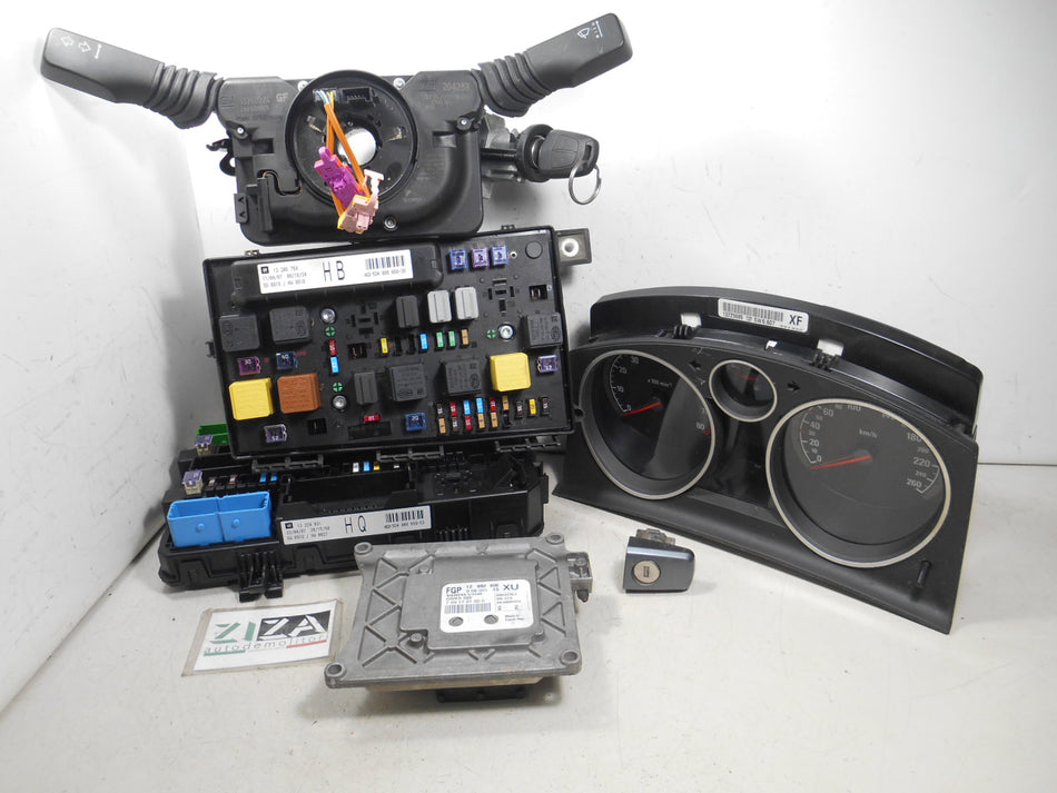 Kit Chiave ECU Opel Zafira B 1.8 16V 140cv Z18XER 2007 12992406 5WK9395