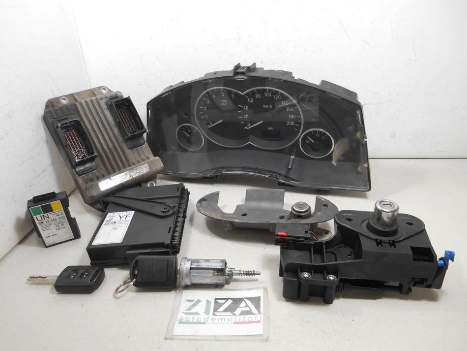 Kit Chiave ECU Opel Meriva A 1.7 CDTI 74kw Z17DTH 2004 97350948 897350-9486