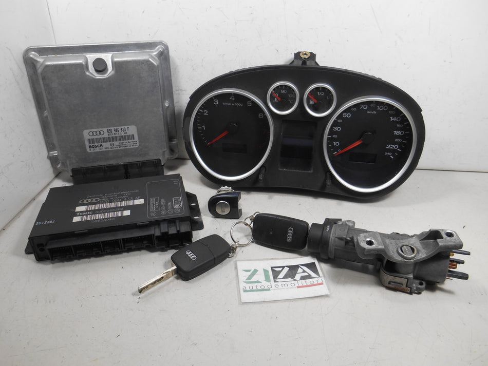 Kit Chiave ECU Audi A2 1.6 81kw 110cv BAD 2003 036906013F 0261S01009