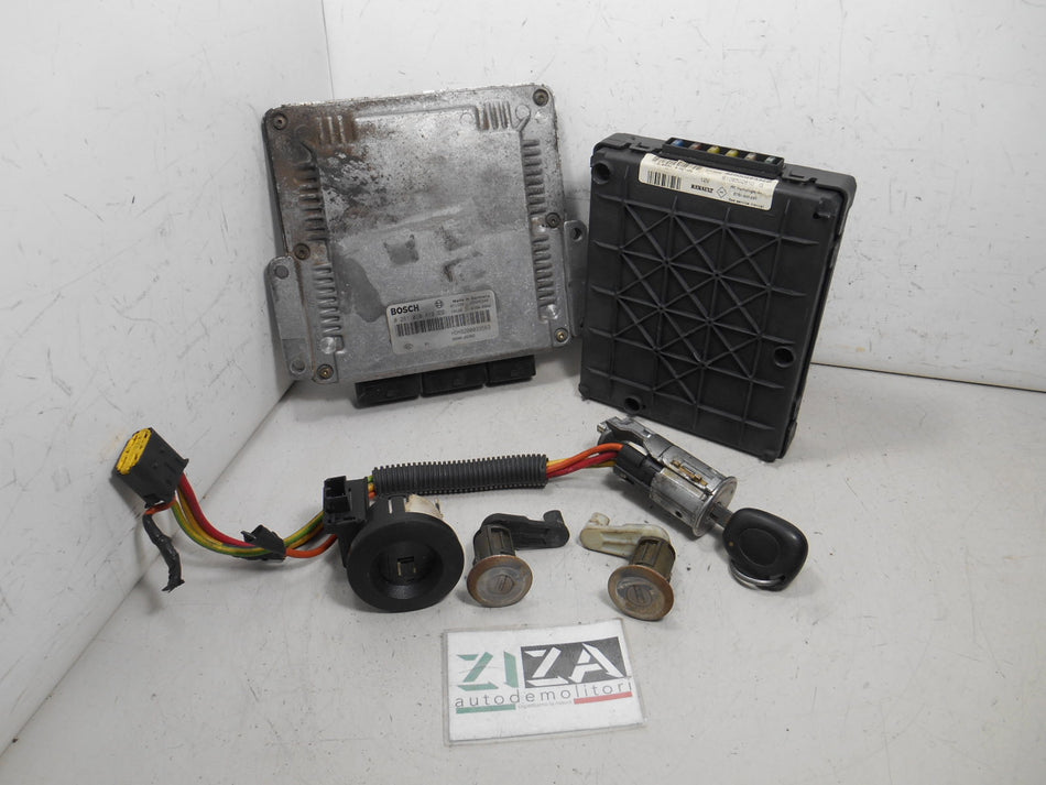 Kit Chiave ECU Renault Scenic I 1.9 DCI 75kw F9QK7 2002 0281010819 8200039569