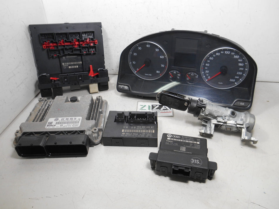 Kit Chiave ECU VW Golf Plus V 1.6 85kw BLF 2006 03C906056DQ 0261S02369