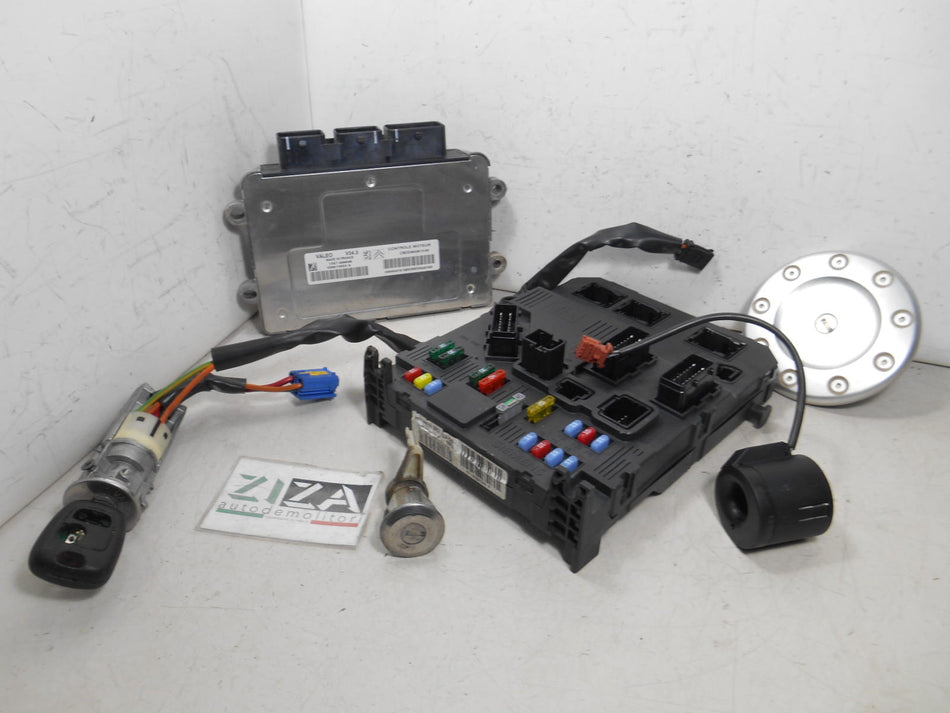 Kit Chiave ECU Peugeot 206+ 1.1 44,1kw 60cv HFV 2012 9800613180