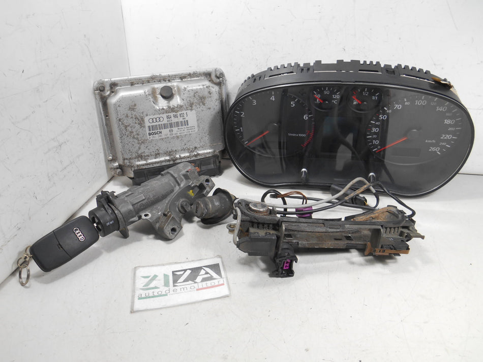 Kit Chiave ECU Audi A3 8L 1.8 20V 132kw 180cv APP 2000 06A906032S 0261206197