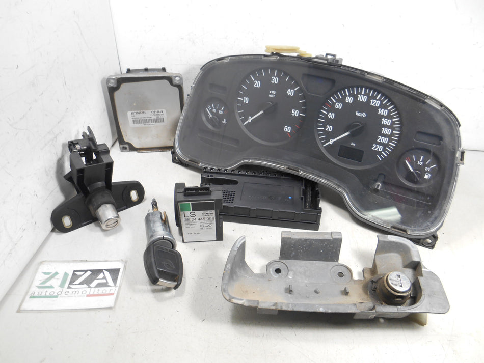 Kit Chiave ECU Opel Astra G 1.7 DTI 75cv Y17DT 2002 8973065751 12212819