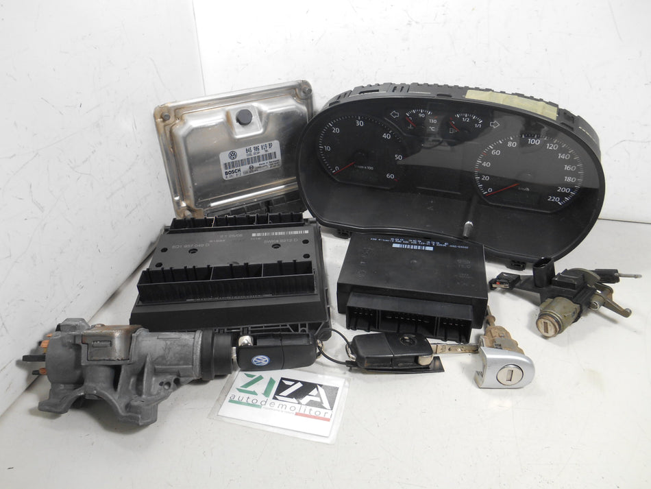 Kit Chiave ECU VW Polo 9N3 1.4 TDI 51kw BNM 2005 045906019BP 0281012194