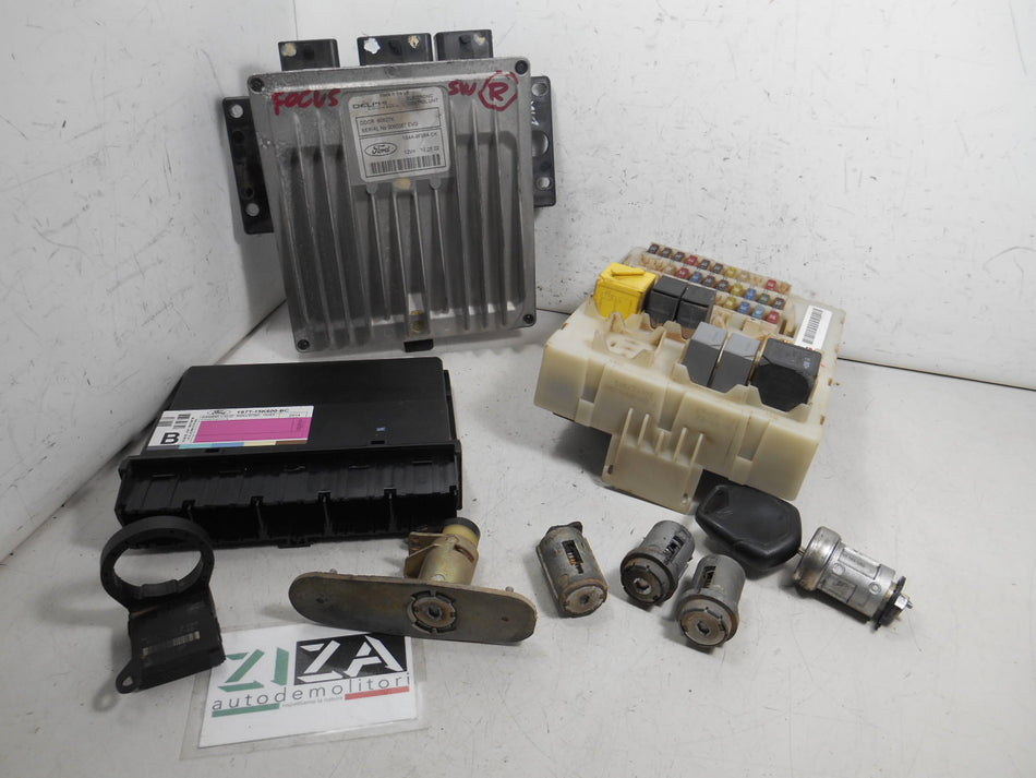 Kit Chiave ECU Ford Focus I Rest. 1.8 85kw F9DA 2002 1S4A-9F954-CK