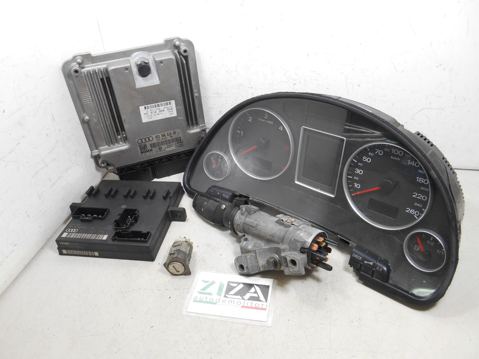 Kit Chiave ECU Audi A4 B7 2.0 TDI 140cv BLB 2005 03G906016GN