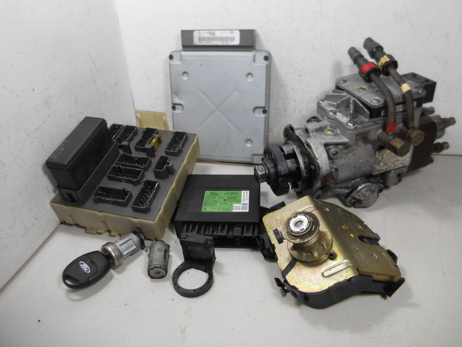 Kit Chiave ECU Ford Focus I 1.8 90cv C9DA 2000 YS4F-12A650-PA 0281010888