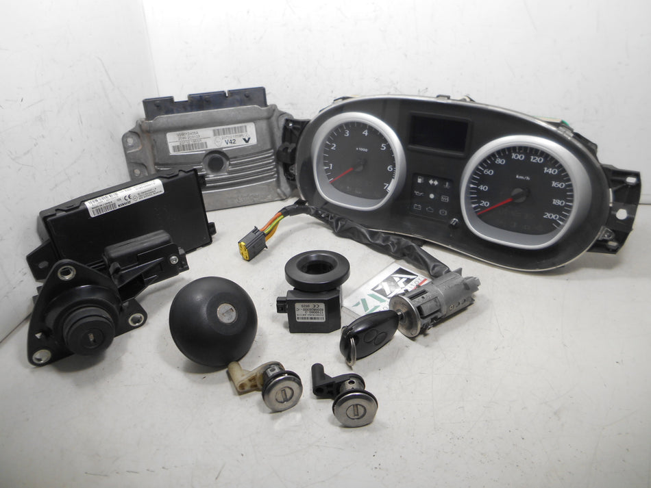 Kit Chiave ECU Dacia Duster I 1.6 B/GPL 77kw K4MH6 2012 237101855R