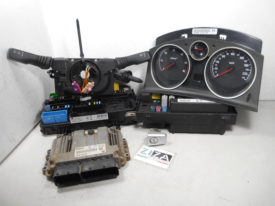 Kit Chiave ECU Opel Zafira B 1.9 CDTI 88kw Z19DT 2007 0281012549 55198922