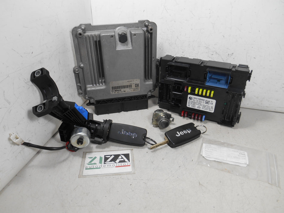Kit Chiave ECU Jeep Renegade Res. 2.0 Mjet 140cv 2020 46338313 0281035022